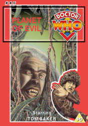 Michael's retro DVD cover for Planet of Evil, art by Mike Little