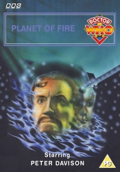 Michael's retro DVD cover for Planet of Fire, art by Andrew Skilleter