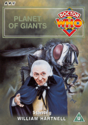 Michael's retro DVD cover for Planet of Giants, art by Alister Pearson