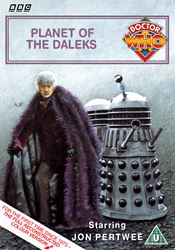 Michael's retro DVD cover for Planet of the Daleks, art by Alister Pearson