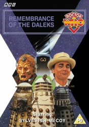 Michael's retro DVD cover for Remembrance of the Daleks, book art by Alister Pearson