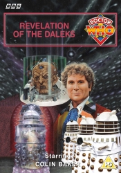 Michael's retro DVD cover for Revelation of the Daleks, art by Colin Howard