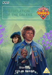 Michael's retro DVD cover for Revelation of the Daleks, art by Daryl Joyce