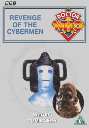 Michael's retro DVD cover for Revenge of the Cybermen, art by Alister Pearson