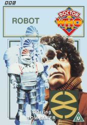 Michael's retro DVD cover for Robot, art by Alister Pearson