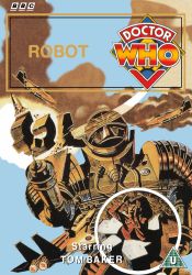 Michael's retro DVD cover for Robot, art by Peter Brookes