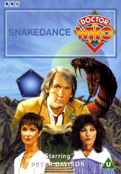 Michael's retro DVD cover for Snakedance, art by Colin Howard