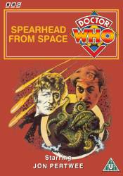 Michael's retro DVD cover for Spearhead From Space, art by Chris Achilleos