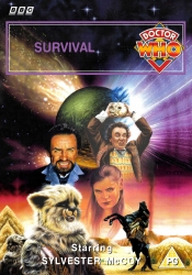 Michael's retro DVD cover for Survival, art by Colin Howard