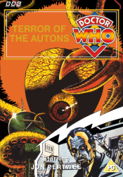 Michael's retro DVD cover for Terror of the Autons, art by Peter Brookes