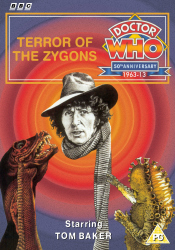Michael's retro DVD cover for Terror of the Zygons, art by Chris Achilleos