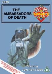 Michael's retro DVD cover for The Ambassadors of Death, art by Alister Pearson