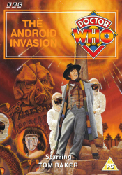 Michael's retro DVD cover for The Android Invasion, art by Colin Howard