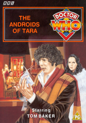 Michael's retro DVD cover for The Androids of Tara, art by Andrew Skilleter