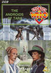 Michael's retro DVD cover for The Androids of Tara, art by Alister Hughes