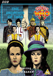 Michael's retro DVD cover for The Androids of Tara, art by Raymond Twatt, coloured by Martin Hearn