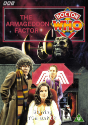 Michael's retro DVD cover for The Armageddon Factor, art by Colin Howard