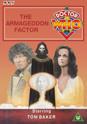 Michael's retro DVD cover for The Armageddon Factor, art by Martin Proctor