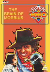 Michael's retro DVD cover for The Brain of Morbius, artowrk by Mike Little