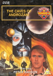Michael's retro DVD cover for The Caves of Androzani, art by Andrew Skilleter
