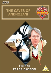 Michael's retro DVD cover for The Caves of Androzani, art by Alister Pearson