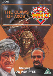 Michael's retro DVD cover for The Claws of Axos, art by Andrew Skilleter