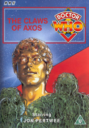Michael's retro DVD cover for The Claws of Axos, art by John Geary