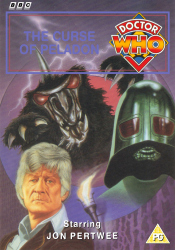 Michael's retro DVD cover for The Curse of Peladon, art by Andrew Skilleter