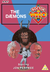 Michael's retro DVD cover for The Daemons, art by Alister Pearson