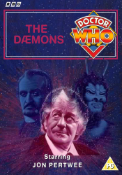 Michael's retro DVD cover for The Daemons, art by Alister Pearson