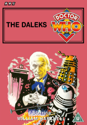 Michael's retro DVD cover for The Daleks, art by Chris Achilleos