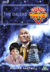 Michael's retro DVD cover for The Daleks, art by Colin Howard