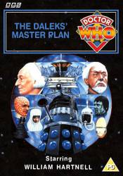 Michael's retro DVD cover for The Daleks' Master Plan, art by Alister Pearson