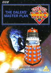 Michael's alternative retro DVD cover for The Daleks' Master Plan, art by Alister Pearson