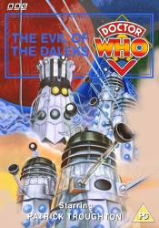 Michael's retro DVD cover for The Evil of the Daleks, art by Andrew Skilleter