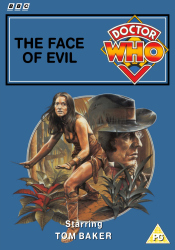 Michael's retro DVD cover for The Face of Evil, art by Jeff Cummins