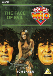 Michael's retro DVD cover for The Face of Evil, art by Alister Pearson