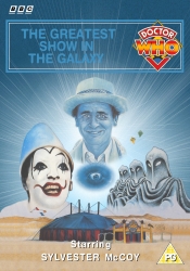 Michael's retro DVD cover for The Greatest Show in the Galaxy, art by Alister Pearson