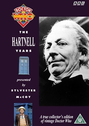 Michael's retro DVD cover for The Hartnell Years, in the original BBC VHS style