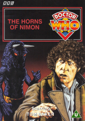 Michael's retro DVD cover for The Horns of Nimon, art by Steve Kyte