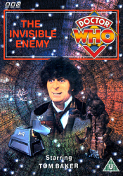 Michael's retro DVD cover for The Invisible Enemy, art by Alister Pearson