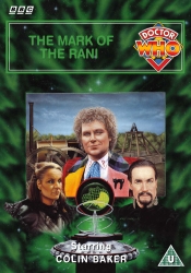 Michael's retro DVD cover for The Mark of the Rani, artwork by Colin Howard