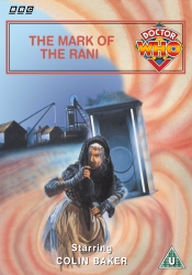 Michael's retro DVD cover for The Mark of the Rani, artwork by David McAllister