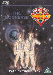 Michael's retro DVD cover for The Moonbase, art by Bill Donohoe