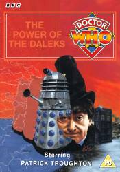 Michael's retro DVD cover for The Power of the Daleks, art by Alister Pearson