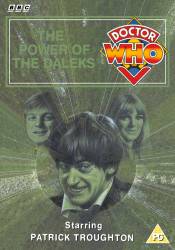 Michael's retro DVD cover for The Power of the Daleks, art by Alister Pearson