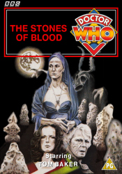 Michael's retro DVD cover for The Stones of Blood, art by Raymond Twatt