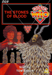 Michael's retro DVD cover for The Stones of Blood, art by Martin Proctor