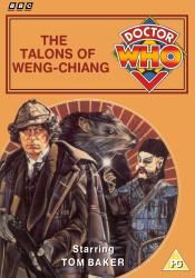 Michael's retro DVD cover for The Talons of Weng-Chiang, art by Jeff Cummins