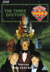 Michael's retro DVD cover for The Three Doctors, art by Colin Howard